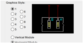 graphics style autocad electrical